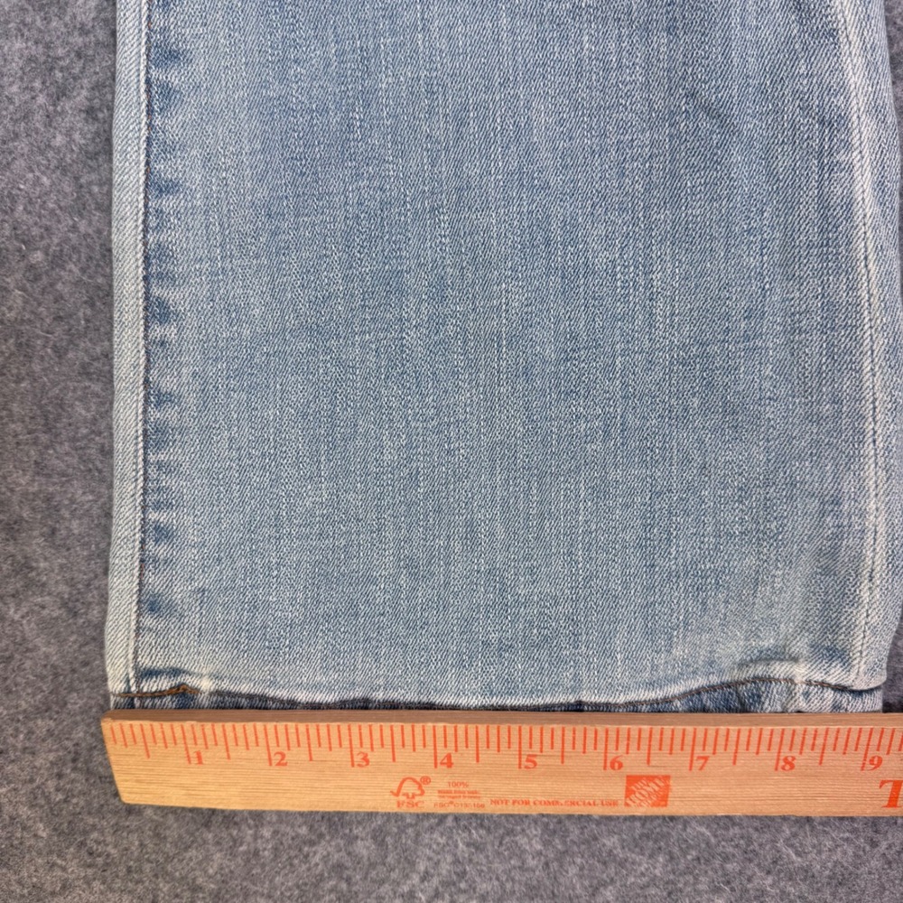 Lucky Brand Lil Maggie Jeans Women 2/26 Light Wash Excellent Low Rise Flare Leg - Picture 10 of 13